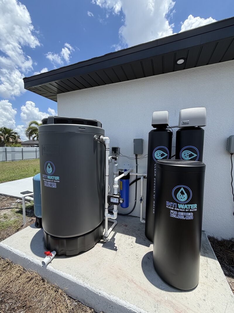 Real Inti Water treatment system installed at a Florida home